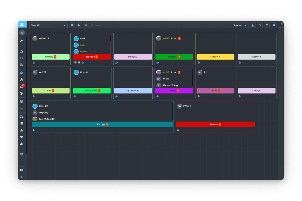 Production & Quality Tracking