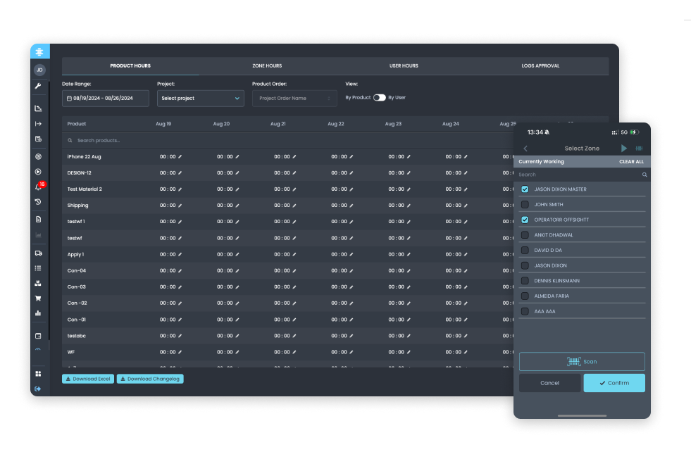 Labor Tracking & Timesheets